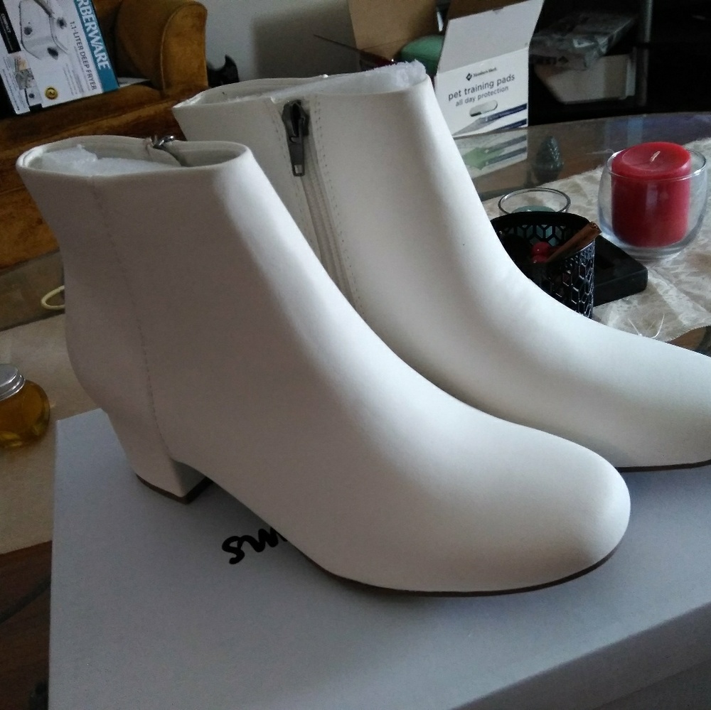 White boots